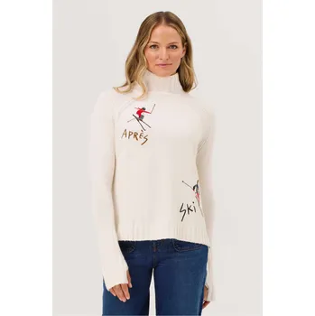 Dámský svetr KRIMSON KLOVER SWEATER JANICA SNOW Velikost: L