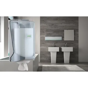 Zásobník na papírové ručníky Dávkovač VIALLI 400570 SG1T papírových ručníků se středovým odvíjením mini pr.14cm