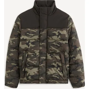 Pánská móda Celio Prošívaná bunda Vuelectron 1103650 Khaki XL