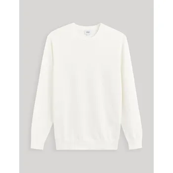 Pánský svetr Celio Hladký svetr Decoton 1124095 Smetanová XXL