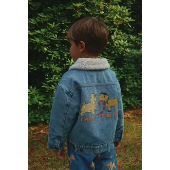 Chlapecká bunda Dětská bunda Konges Sløjd MAGOT JACKET KS105178.9BYA modrá 55X, vel. 86