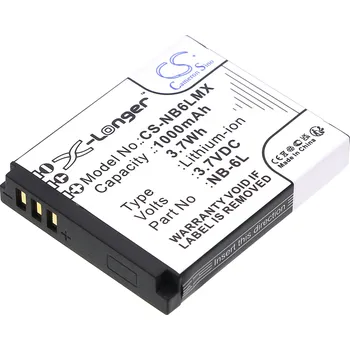 Baterie Cameron Sino CS-NB6LMX pro Canon PowerShot SX500 IS - neoriginální