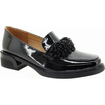 Dámské mokasíny EPICA Dámské černé kožené mokasíny K3K370049A-01-L-245 Velikost 37