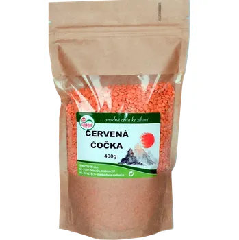Luštěnina červená čočka 400g