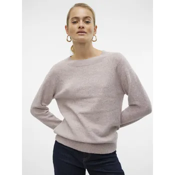 Dámský svetr Vero Moda dámský lehký svetr Doffy starorůžový Velikost: XS