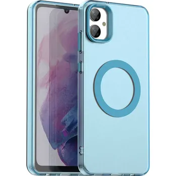 Pouzdro na mobilní telefon Techsuit CandyCase MagSafe pro Samsung Galaxy A05 modrý