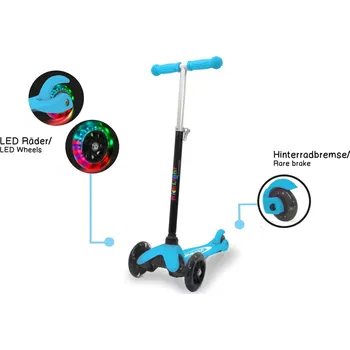 Koloběžka Jamara KickLight Scooter blue