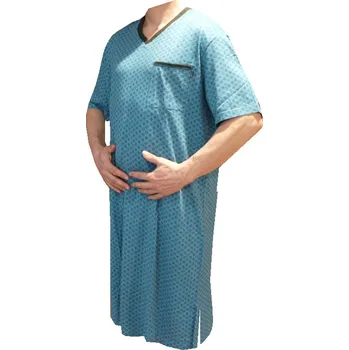 Pánská noční košile xcena Noční košile pánské bavlněné typ V Velikost: XXXL