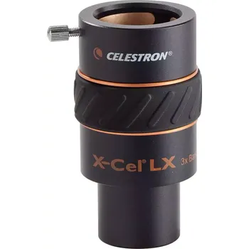 Hvězdářský dalekohled Barlow násobič Celestron X‐Cel LX 3x Barlow Lens (1,25) (#93428)