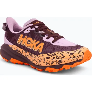 Pánská obuv Dětské běžecké boty HOKA Speedgoat 6 flower nectar/neon tangerine