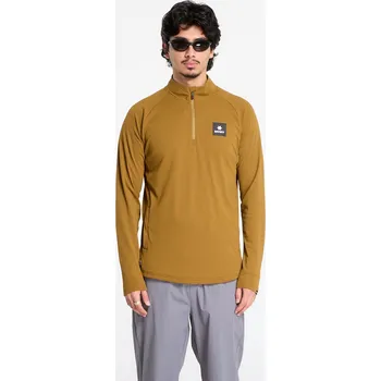 Pánská mikina Mikina SAYSKY Blaze Half Zip Light Fleece Camel S