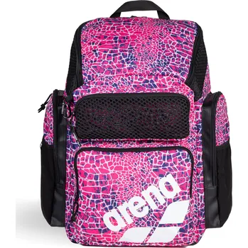Sportovní batoh Sportovní batoh arena One Go Travel Backpack Allover 45L růžový