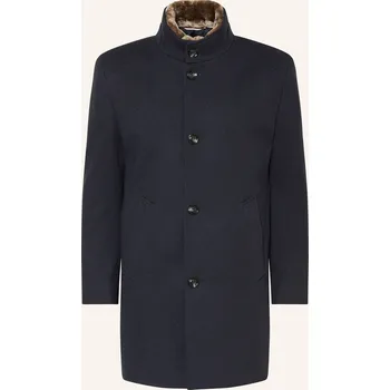 Bugatti Pánský Plášť S Odnímatelným Krytem, tmavě modrá, 58