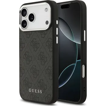 Telefonní příslušenství Zadní kryt Guess 4G MagSafe pro iPhone 17 Pro Max Black