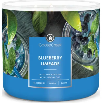 Svíčka Goose Creek Candle svíčka Blueberry Limeade, 411 g