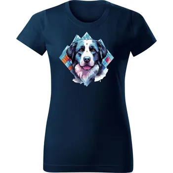 Dámské tričko Chrápátko Dámské tričko BERNESE 1 Velikost: XL, Barva: Khaki