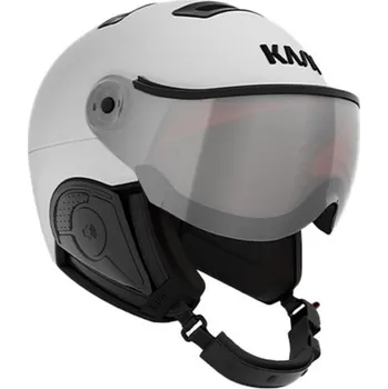 Kask Treasure Visor Vibes lyžařská helma se štítem a sluchadlama 60