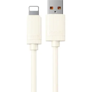 WEKOME WDC-52i nabíjecí a datový kabel - USB-A na Lightning - 1 m - béžový