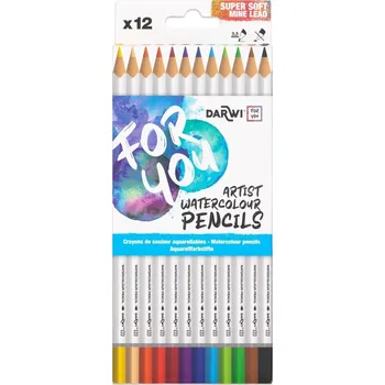 Darwi DFY Sada akvarelových tužek 12 ks