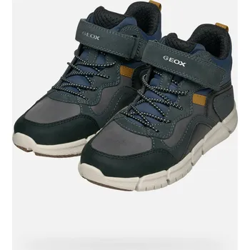 Chlapecké tenisky Geox Chlapecké Tmavě modré chlapecké tenisky Geox Flexyper Boy B ABX Modrá 31 (2963579)
