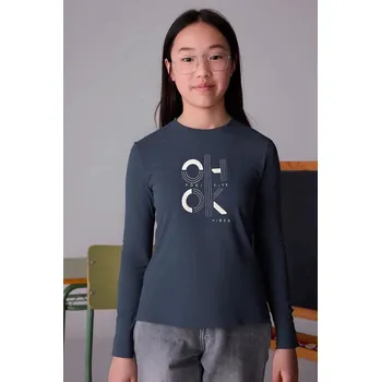 Chlapecké tričko Dětské tričko s dlouhým rukávem Mayoral 7028.8K.Junior.9BYA modrá 95X, vel. 128