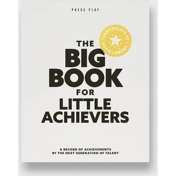 Fotoalbum Album na diplomy dítěte Luckies of London Big Book for Little Achievers 23,6 x 32,8 x 5,5 cm SK.LITTACHIEVE1 šedá 09X