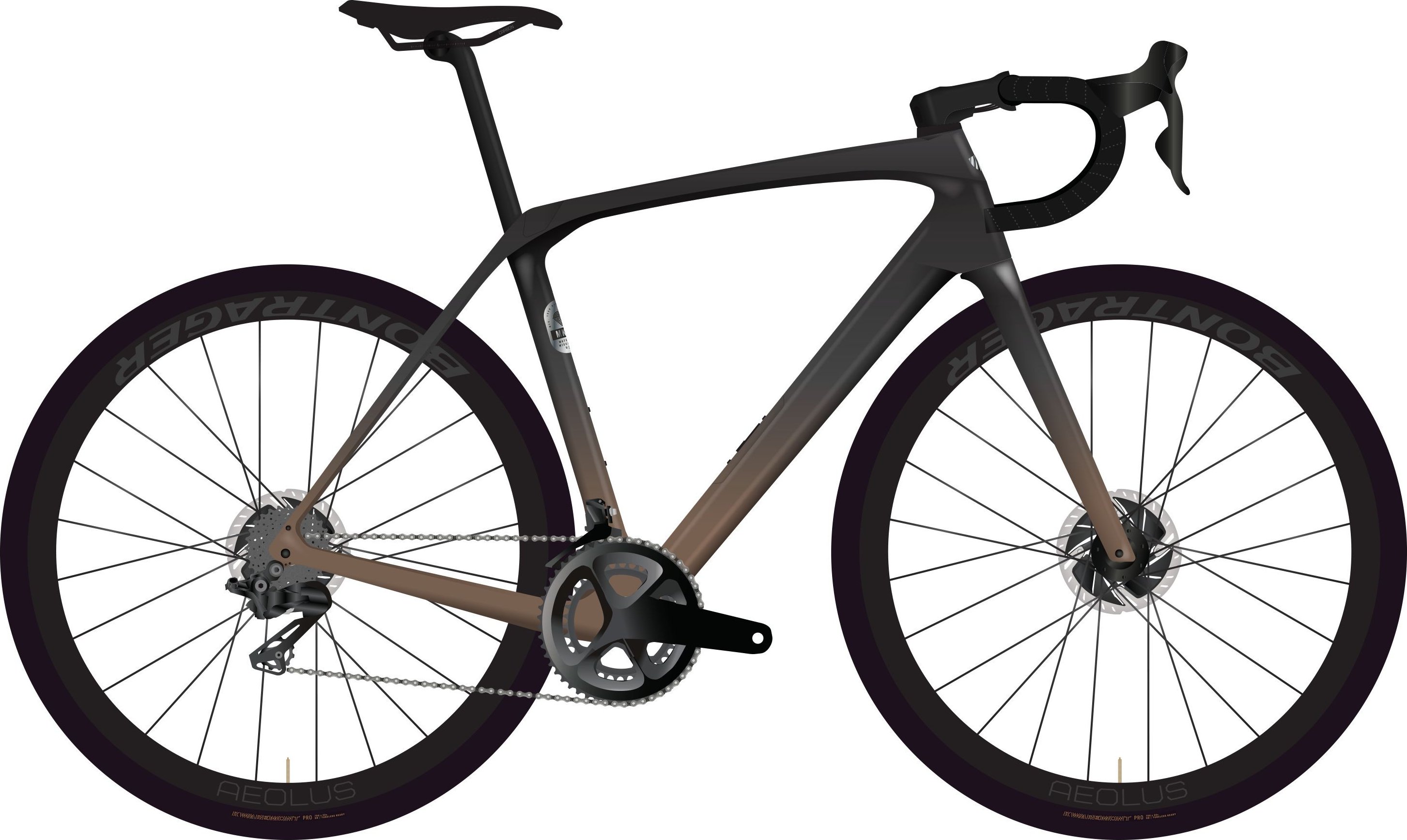 TREK Domane SL 5 Gen 4 Dark Star to Bronze Age Fade 54 2026