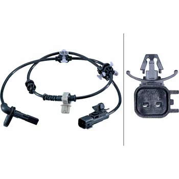 ABS Snímač, počet otáček kol HELLA 6PU 358 251-731