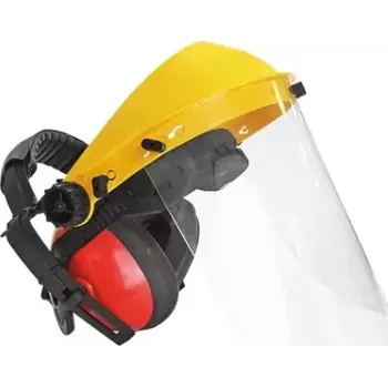 ochranný štít Reis OT-FORTPRO-VI YCB obličejový štít s klapkami na uši