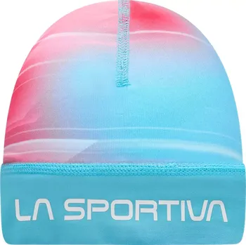 Čepice La Sportiva RACER BEANIE Malibu Blue/Hibiscus