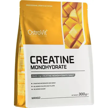 Kreatin OstroVit Kreatin monohydrát - Creatine Monohydrate (300 g, Mango)