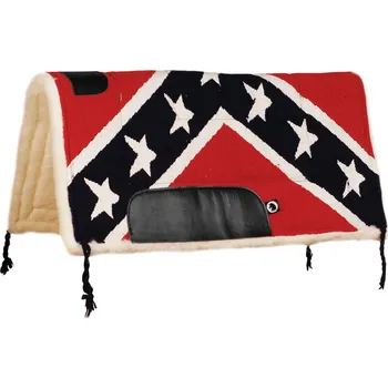 Burioni Dečka podsedlová Southern Flag Burioni, westernová, red/black