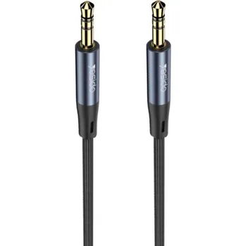 Yesido YAU43 audio kabel - 3,5 mm jack na 3,5 mm jack - 1 m - černý