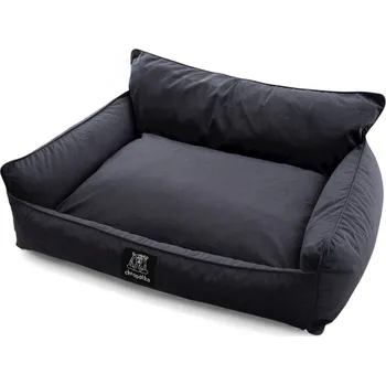 Pelíšek pro psa Chrápátko Pelech pro psa Pohodlík - antracit Velikost:: L - 64x49cm