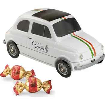 Čokoláda Vanoir fiat 500 bílý italia 400g