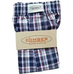 Climber 3100-SED1 šedé pánské popelínové trenýrky Barva: šedá, Velikost: M