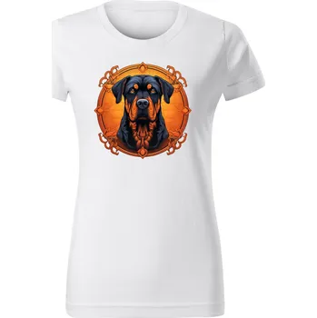 Dámské tričko Chrápátko Dámské tričko ROTTWEILER 1 Velikost: S, Barva: Khaki