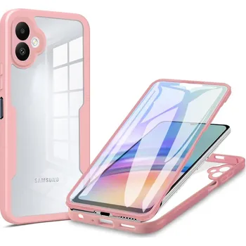 Pouzdro na mobilní telefon Techsuit ColorVerse 360 Series Screen Protector Samsung Galaxy A05 Pink