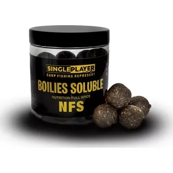 Boilies SINGLEPLAYER Rozpustné Boilies SOLUBLE NFS - 20mm 150g