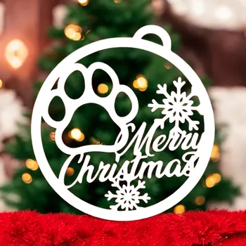 Vánoční ozdoba Chrápátko Vánoční ozdoba na stromeček s packou Barva 3D: Hnědá