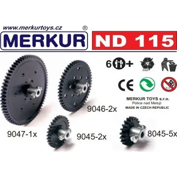 Stavebnice Merkur MERKUR ND 115 ozubená kola