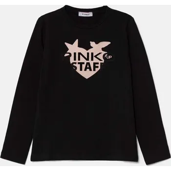 Dětské tričko s dlouhým rukávem Pinko Up F4PIJGTH054 černá 99X, vel. 164