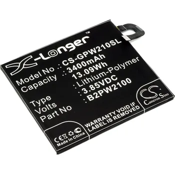 Baterie pro mobilní telefon Baterie Cameron Sino CS-GPW210SL za Google 35H00263-00M - neoriginální