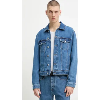 Pánská větrovka Džínová bunda Tommy Jeans DM0DM22635 modrá 55J, vel. L
