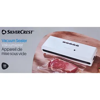 Vakuovačka SILVERCREST Vakuová svářečka fólií SV 130 A1, bílá