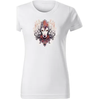 Dámské tričko Chrápátko Dámské tričko POODLE 1 Velikost: XXL, Barva: Khaki