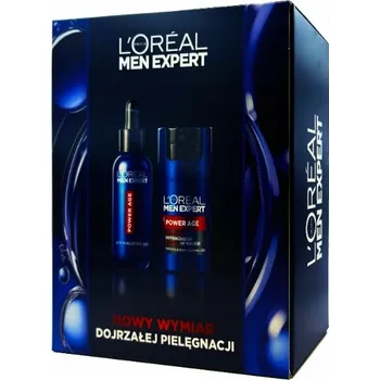 Pleťové sérum L'Oreal Paris Zestawy dla mężczyzn Hydratační sada Men Expert Power Age Revitalizing 50ml + sérum s kyselinou hyaluronovou 30ml