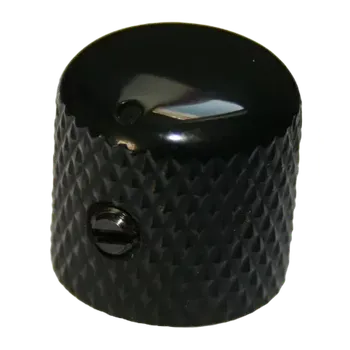 Knoflík Kovový kytarový knoflík NS030 Black