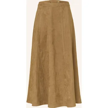 Dámská sukně Neo Noir Dámská Sukně Raya V Koženém Vzhledu, koňaková, 36