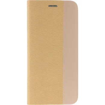 Pouzdro na mobilní telefon Pouzdro Xiaomi Redmi Note 14 Sensitive Book knížkové zlaté (kryt neboli pouzdro na Xiaomi Redmi Note 14)